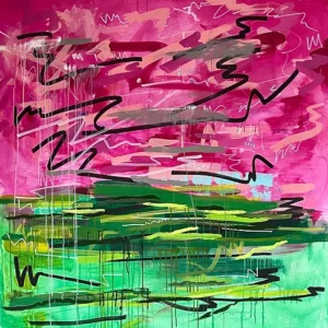 Atlanta abstract landscape — Dirty Little Secret XXII by Romildo Marranci