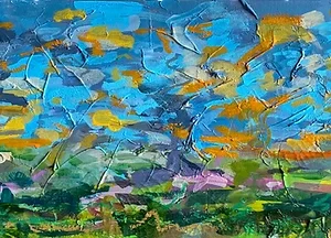 Atlanta abstract landscape — Presumption by Romildo Marranci