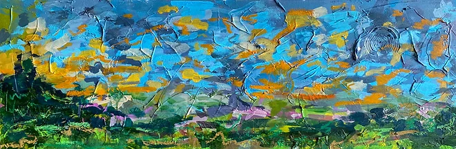 Atlanta abstract landscape — Presumption by Romildo Marranci