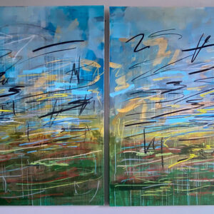 Green Blue Landscape 2020
