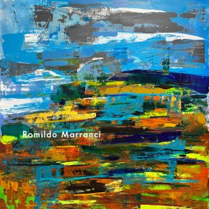 Irish Farm II — abstract landscape painting by Romildo Marranci. Image Title: Irish Farm II by Romildo Marranci