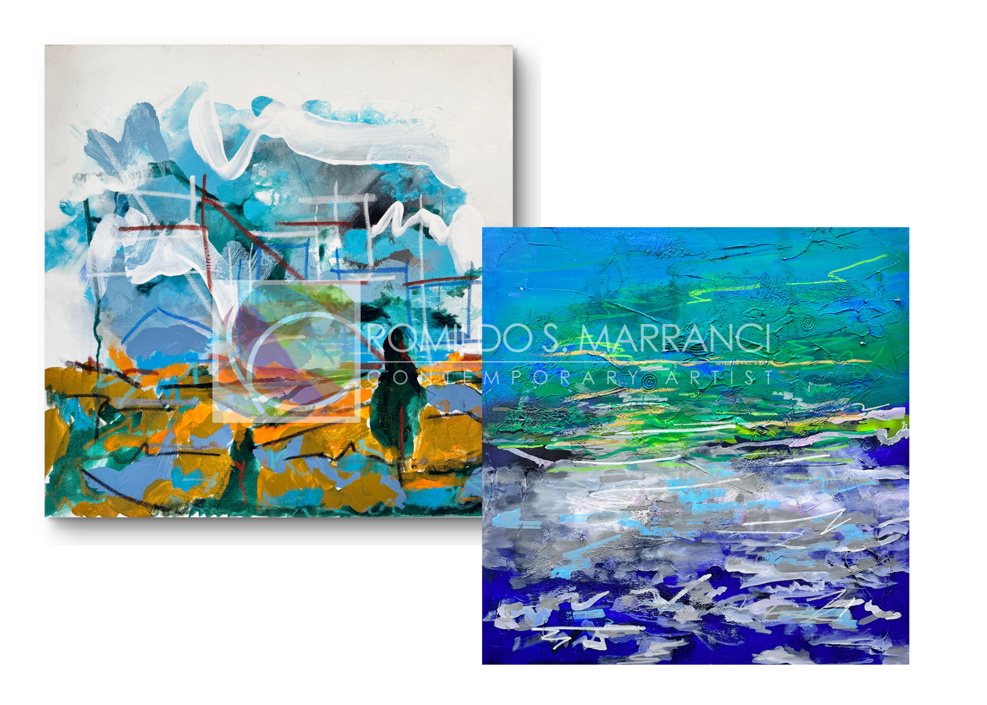 Showcasing Atlanta Contemporary Abstract Artist Romildo Marranci at Romildo’s Art Gallery